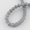 Imitation Jade Glass Beads Strands X-DGLA-S076-4mm-30-2