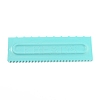 Plastic Baking Edge Dough Scraper and Cutter Pastry Spatulas AJEW-P077-10-2