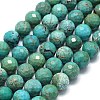 Natural HuBei Turquoise Beads Strands G-G106-C12-08-1
