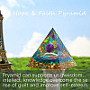 Natural Purple Aventurine Crystal Pyramid Decorations JX071A-2