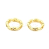 Brass Micro Pave Clear Cubic Zirconia Bead Frame KK-H495-03G-2