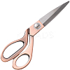 Stainless Steel Scissors AJEW-WH20042-32R-1