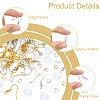 60Pcs Brass Earring Hooks DIY-FS0007-61-2