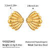 304 Stainless Steel Stud Earrings for Women XO6251-6