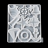 Ocean Theme Lighthouse Anchor Starfish DIY Wall Decoration Silicone Molds SIL-F007-02-3