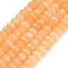 Faceted Dyed Natural White Jade Beads Strands GG-CBAE966-01B-E-2
