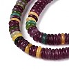 Dyed Natural White Jade Beads Strands G-T142-6mm-05A-3