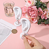 2Pcs Resin Imitation Ear Jewelry Display Stands ODIS-FG0001-89A-3