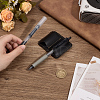 1Pc Imitation Leather Loss-Proof Portable Pen Holder AJEW-MA0001-12B-3