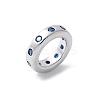 Brass Micro Pave Cubic Zirconia European Beads KK-K399-14P-3