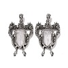 Natural Quartz Crystal Faceted Big Pendants G-L524-04AS-10-1
