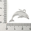 Non-Tarnish 304 Stainless Steel Pendants STAS-B056-10P-02-3