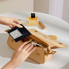 8 Sheets Square Plastic Necklace Chain Adhesive Pouch for Necklace Display Cards AJEW-LP0005-90-3