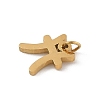 304 Stainless Steel Charms LS-STAS-R001-04G-12-2