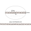 304 Stainless Steel Cuban Link Chains CHS-CJ0001-27P-2