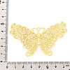 Brass Filigree Big Pendants KKC-T003-08G-3