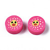Handmade Polymer Clay Beads CLAY-N008-035F-2