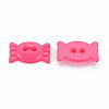 2-Hole Plastic Buttons BUTT-N018-019-2