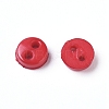 Nylon Tiny Button BUTT-WH0014-28J-2