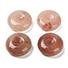 Natural Xinjiang Golden Silk Jade Pendants G-G290-02B-1