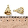 Brass Micro Pave Cubic Zirconia Pendants KK-Z143-03G-01-3