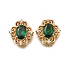 Brass Glass Beads KK-M318-46G-03-1