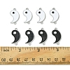 12Pcs 2 Colors Alloy Enamel Split Links Connectors ENAM-FS0001-84-5