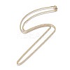 304 Stainless Steel Curb Chain Necklaces NJEW-L162-01A-G-2