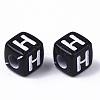 Opaque Acrylic Beads SACR-N002-01H-3