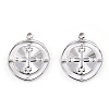 Non-Tarnish 304 Stainless Steel Pendants LS-STAS-A066-06P-2