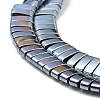 Electroplated Non-magnetic Synthetic Hematite Beads Strands G-G089-A02-10-3