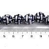 Handmade Blue and White Porcelain Beads Strands PORC-I027-01E-4