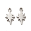 Non-Tarnish 304 Stainless Steel Charms STAS-F292-04P-1