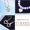 24Pcs 12 Styles Alloy Charms FIND-YW0006-77-6