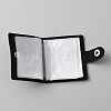 2 Inch Leather Cover Mini Photocard Holder Book AJEW-WH0248-366A-3