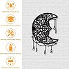 Iron Wall Art Decorations HJEW-WH0067-085-4