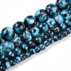 Baking Paint Glass Beads X1-DGLA-N003-6mm-A08-2
