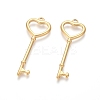 304 Stainless Steel Big Pendants STAS-G172-92G-2