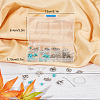 DIY Chakra Dangle Earring Making Kits DIY-SC0019-72-7