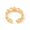 Brass Cup Peg Open Cuff Ring Settings KK-G518-02G-03-3