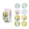 8 Patterns Easter Theme Self Adhesive Paper Sticker Rolls X1-DIY-C060-03N-1