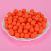 Round Silicone Focal Beads SI-JX0046A-37-3