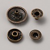 Alloy Snap Button FIND-WH0421-74G-2