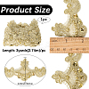 3 Yards Polyester Flower Lace Ribbon OCOR-WH20001-20C-2