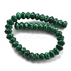 Synthetic Malachite Beads Strands G-P559-A04-01-3
