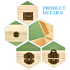 Rectangle Unfinished Wooden Box OBOX-NB0001-06-5