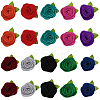 40Pcs 10 Colors Flower Non-Woven Accessories DIY-CY0001-73B-1