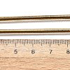 304 Stainless Steel Snake Chain Necklaces STAS-M174-005G-2.4-3