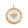 304 Stainless Steel Pendants Ion Plating(IP) STAS-C143-01B-G-1