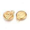 304 Stainless Steel Pendants STAS-N109-148G-03-2
